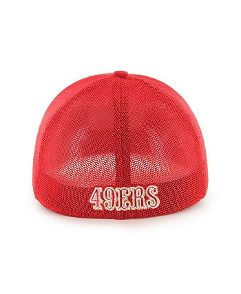 47 Brand Men's Scarlet San Francisco 49ers Unveil Flex Hat - Macy's