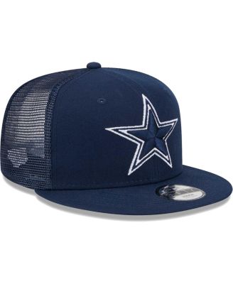 Big Boys and Girls Navy Dallas Cowboys Main Trucker 9FIFTY Snapback Hat
