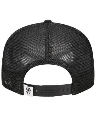 Men's Black San Francisco Giants Trucker 9FIFTY Snapback Hat