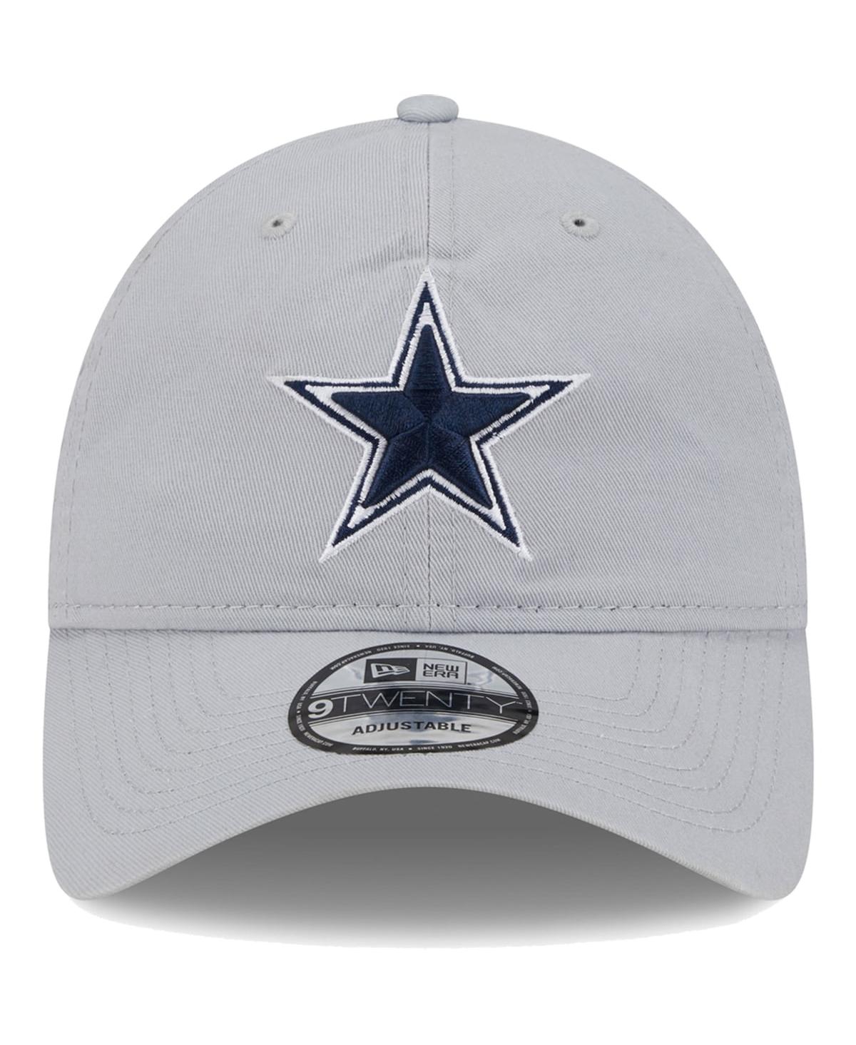 Men's New EraDallas Cowboys Main Core Classic 2.0 9TWENTY Adjustable Hat - Gray