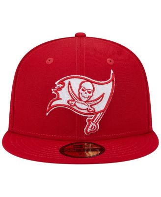 Men's Scarlet Tampa Bay Buccaneers Super Bowl XXXVII Main Patch 59FIFTY Fitted Hat