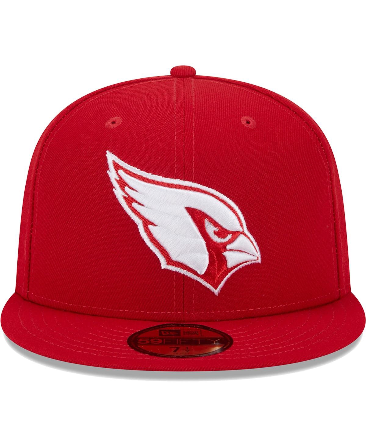 New Era Men's  Scarlet Arizona Cardinals 2006 Inaugural Season Main Patch 59fifty Fitted Hat In Scarlet