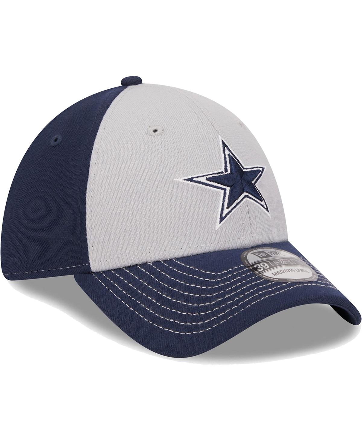 Men's New EraDallas Cowboys Main 39THIRTY Flex Hat - Gray