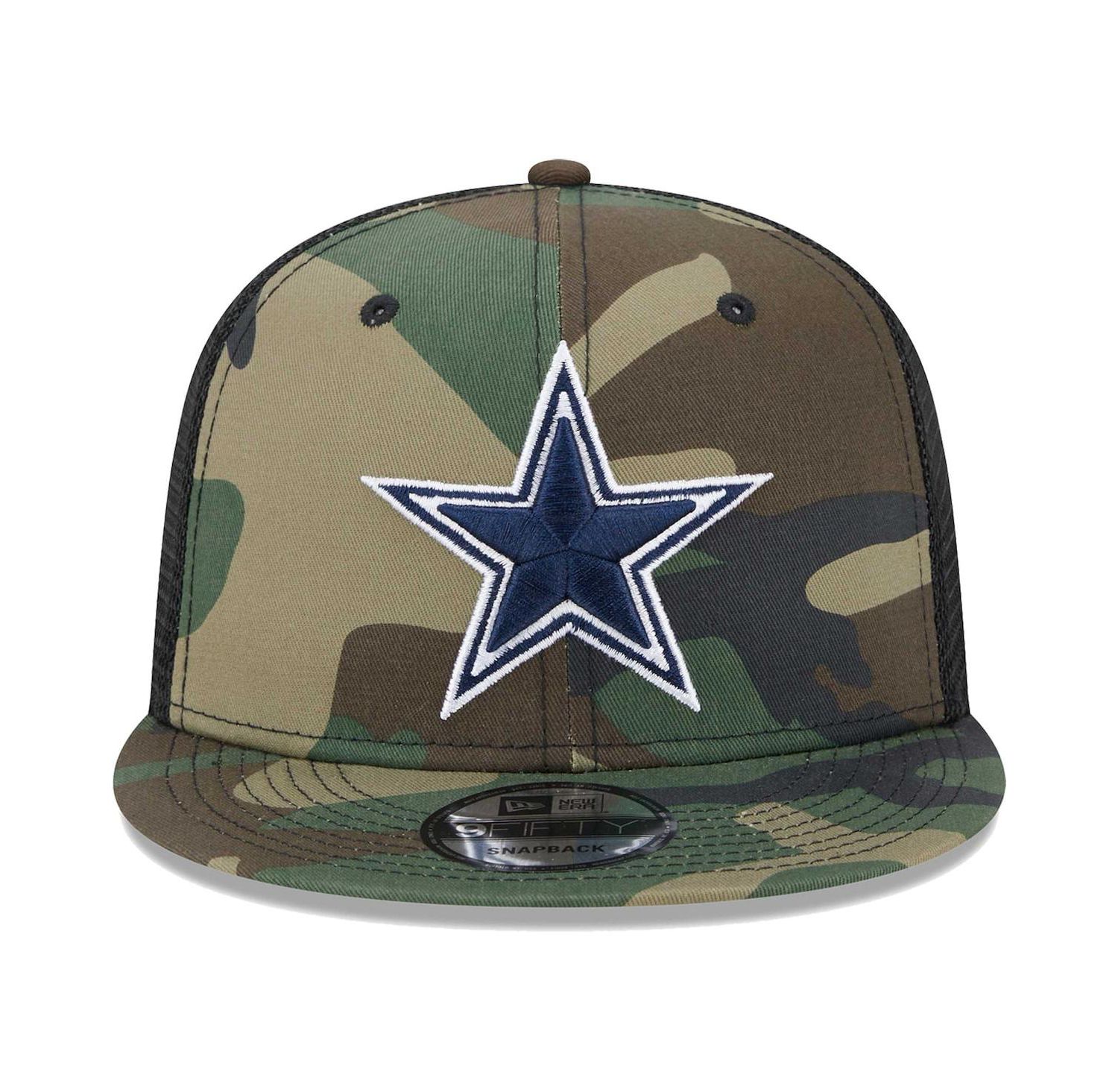 Men's Camo Dallas Cowboys Main Trucker 9FIFTY Snapback Hat