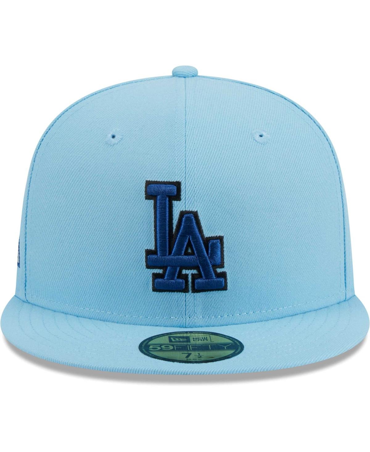 Men's New EraLos Angeles Dodgers 59FIFTY Fitted Hat - Light Blue