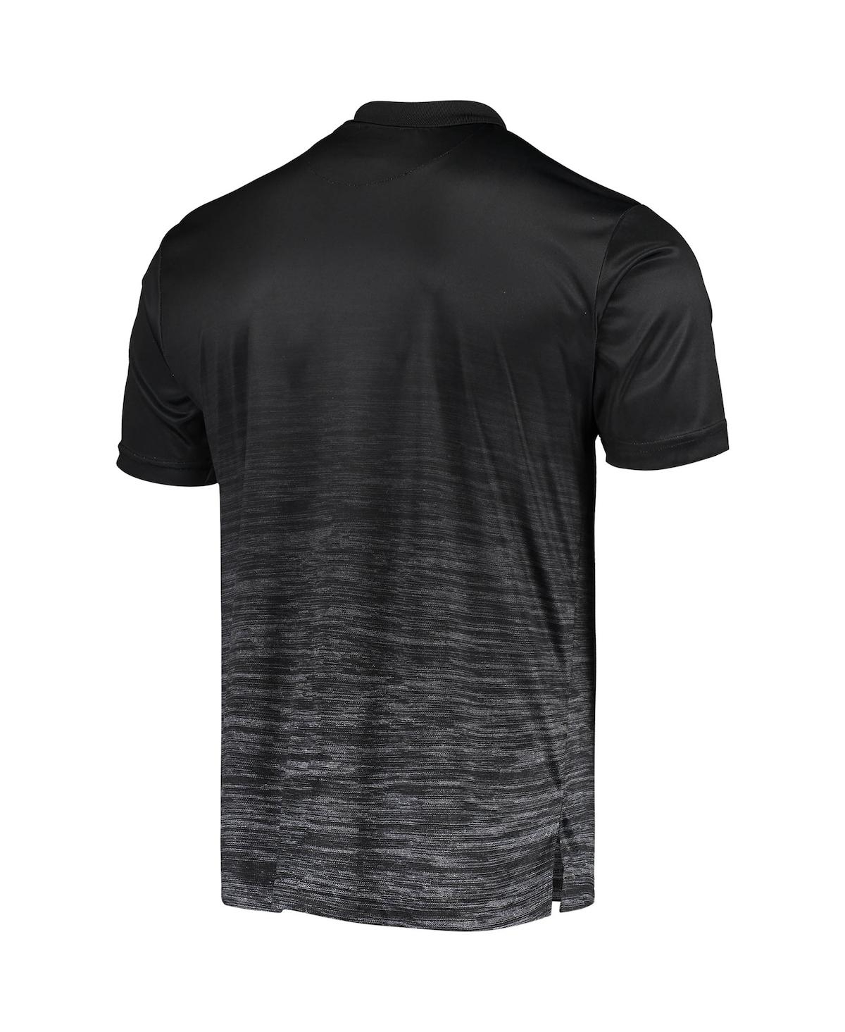 Colosseum Men's Black Iowa Hawkeyes Marshall Polo In Black