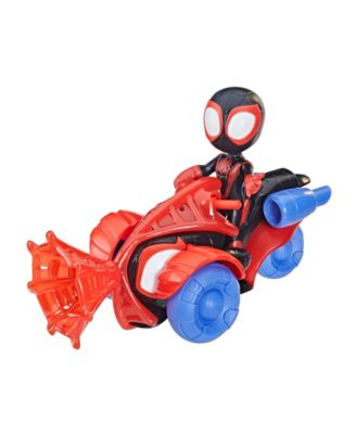 Marvel Miles Morales- Spider-Man Techno Racer Set