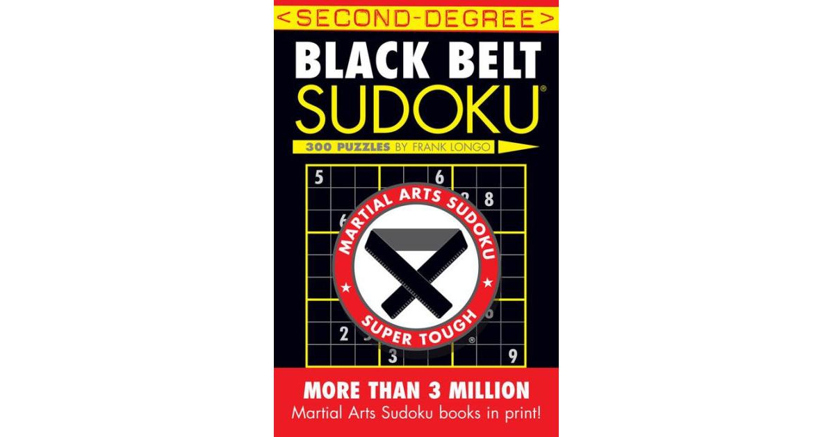 Second-Degree Black Belt Sudoku by Frank Longo