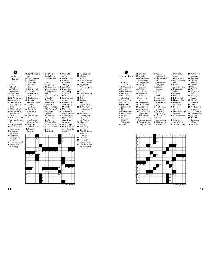 Barnes Noble Hard as a Rock Crosswords Super Hard by Stanley Newman