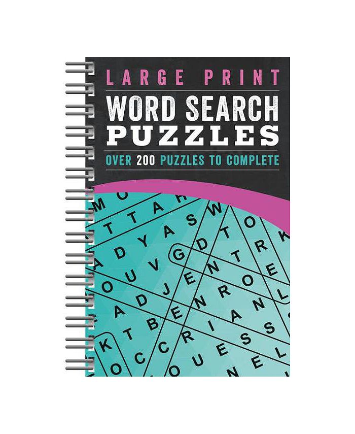 Barnes & Noble Large Print Word Search Puzzles Over 200 Puzzles to Complete by Parragon Macy's