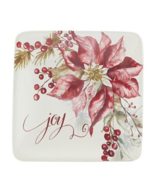 Winters Joy 6" Canape Plates Set of 4