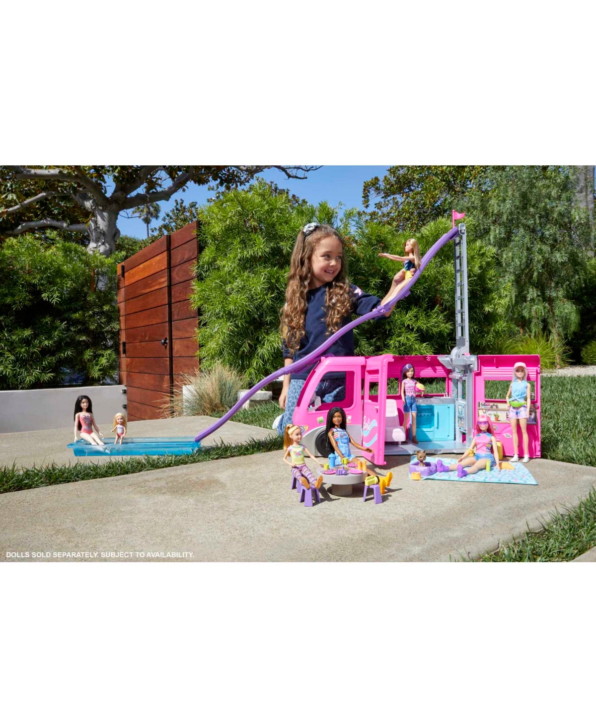 Barbie Dream Camper Vehicle Playset In Multi