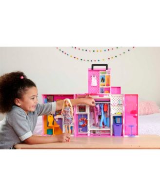 Barbie Dream Closet Doll And Playset - Macy's