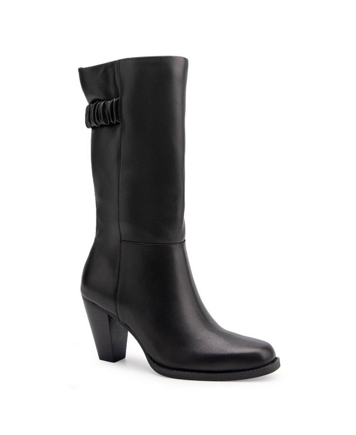 Aerosoles Women s Liki Block Heel Dress Boot Macy s