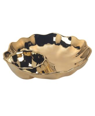 Gold-Silver Tone Coast Chip Dip