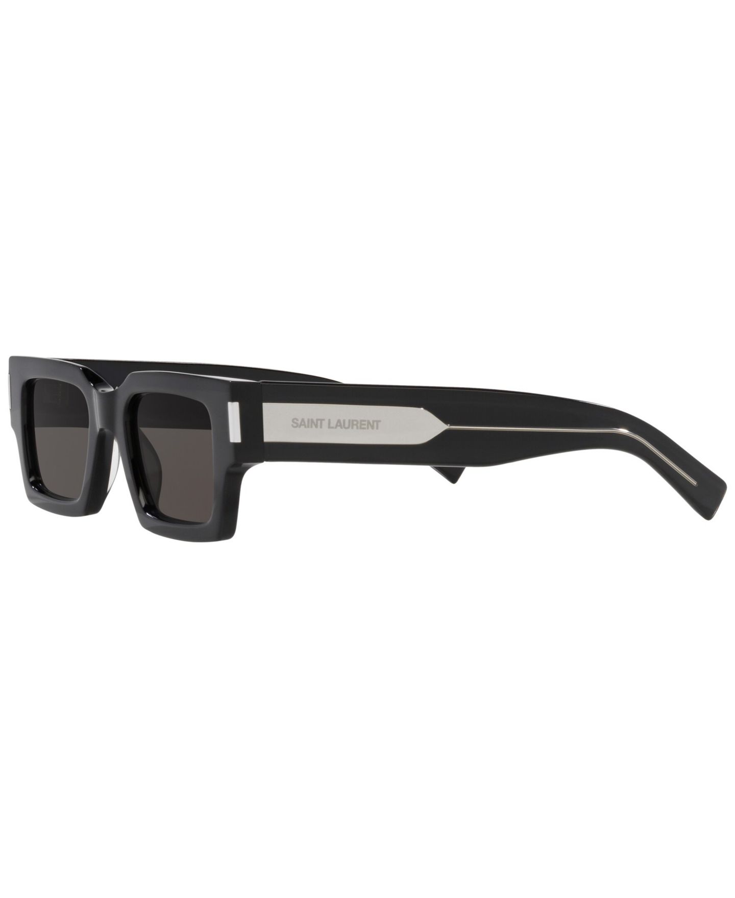 Солнцезащитные очки Saint Laurent Unisex Sunglasses, SL 572, цвет: Чёрный — фото 5