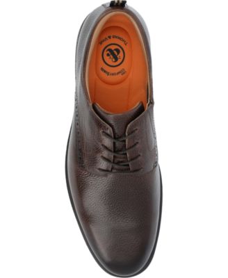 Men's Stafford Tru Comfort Foam Plain Toe Derby Dress Shoes