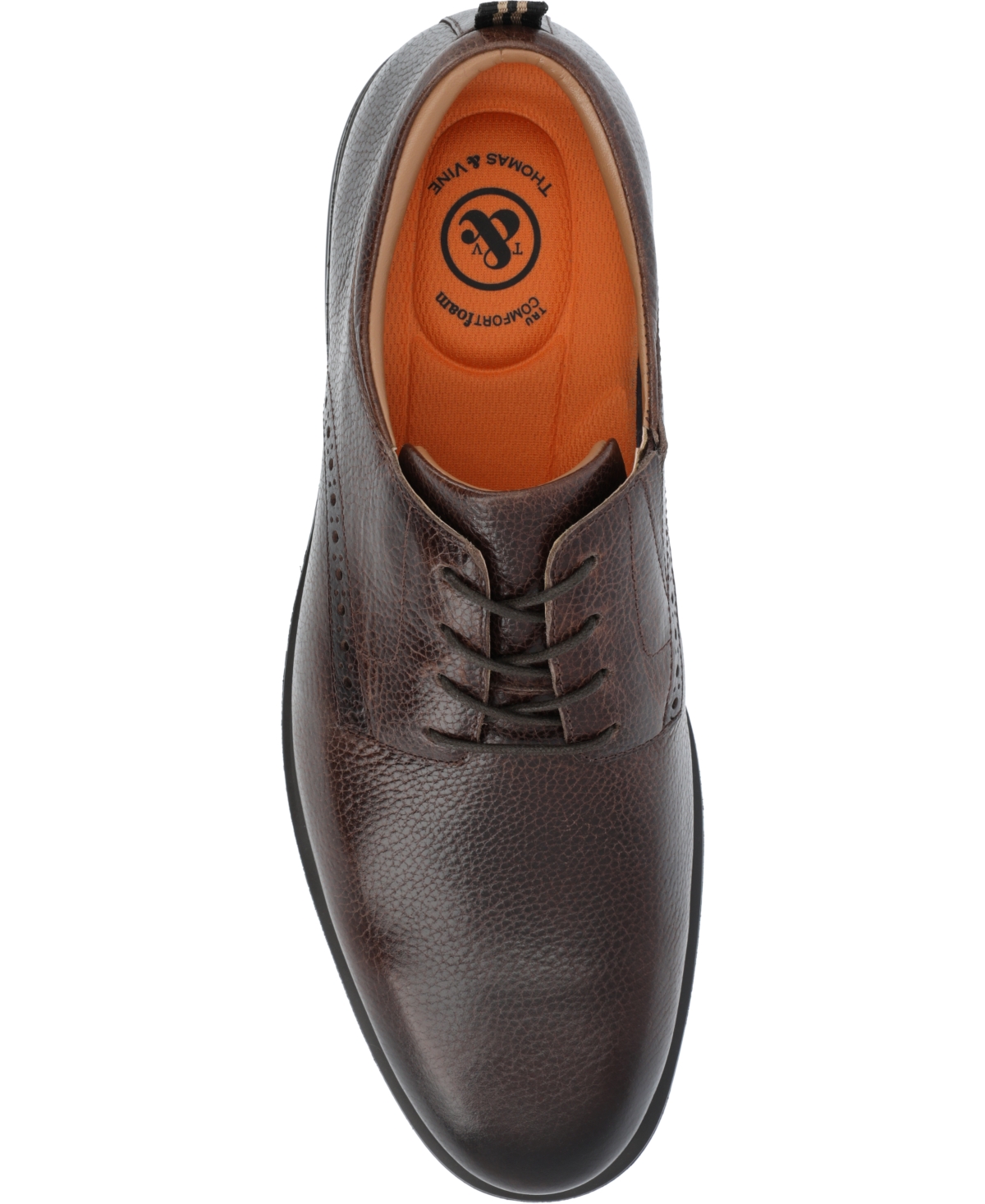 Thomas & Vine Men's Stafford Tru Comfort Foam Plain Toe Derby Dress Shoes