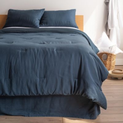 100% French Linen Bedskirt - Queen