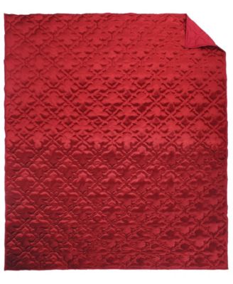 Caserta Velvet Reversible Quilted Throw, 50" x 60"
