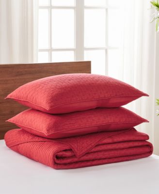 Home Cross Stitch Stitching 2-Pc. Bedspread Set, Twin/Twin XL