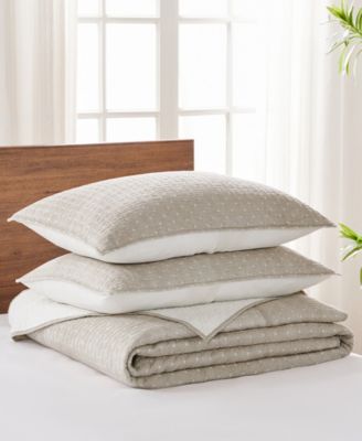 Home Cross Stitch Stitching 3-Pc. Bedspread Sets, King/California King