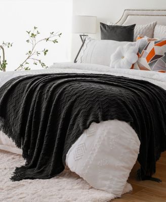 Wave-Link Texture Lightweight Throw, 50" x 60"