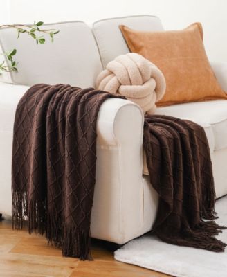 Texture Triple Zig-Zag Lightweight Throw, 50" x 60"