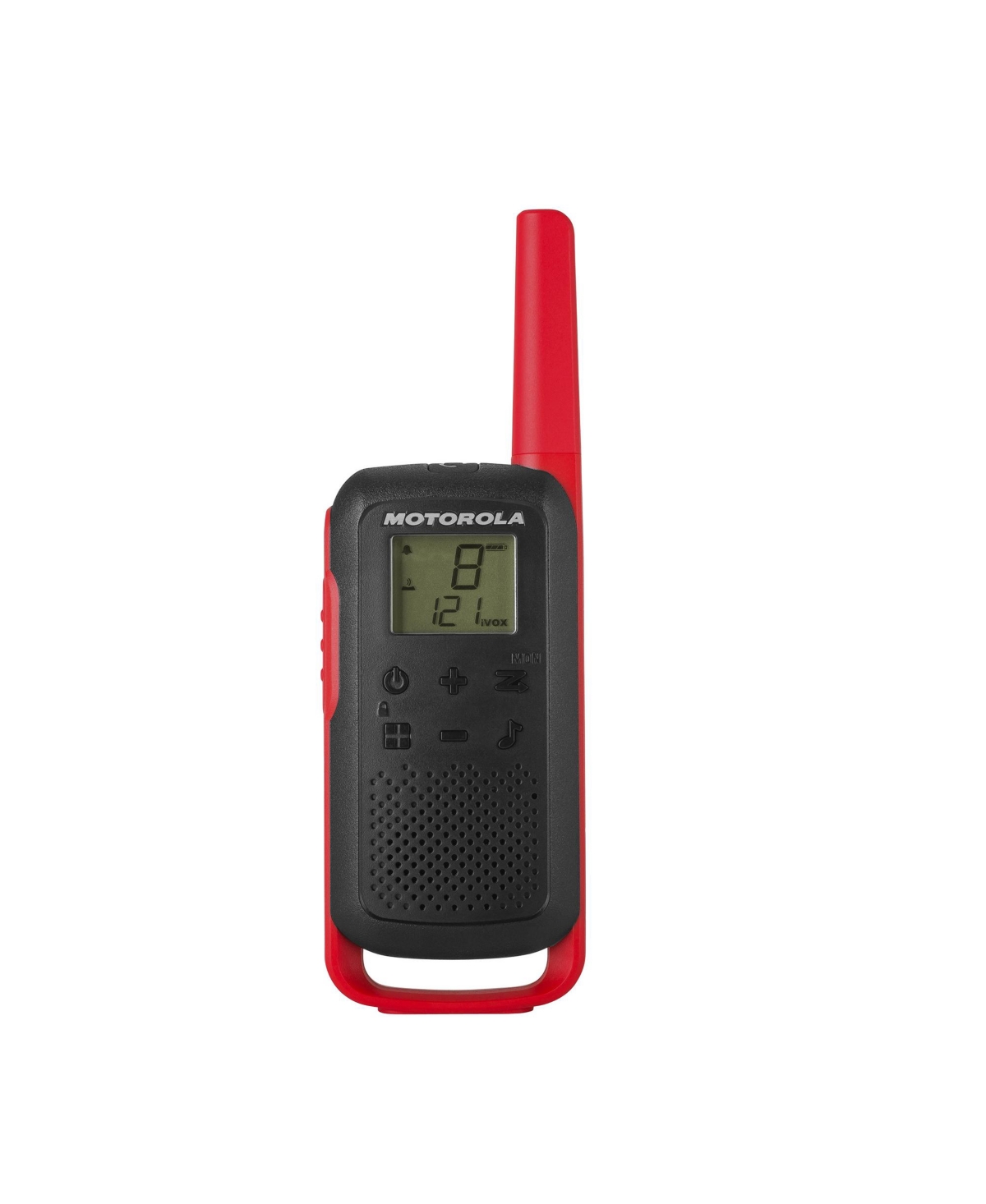 Motorola Solutions T210 20 mi. Two-Way Radio Black/Red 2-Pack - Red