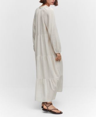 mango oversize shirt dress MANGO Women's Oversized Cotton Shirt Dress
