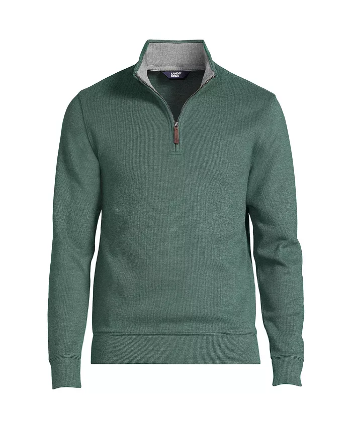 Men's Bedford Rib Quarter Zip Pullover Sweater - thumbnail 2