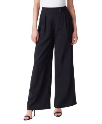 Jessica Simpson - Women's Melba Pleated Wide-Leg Trousers