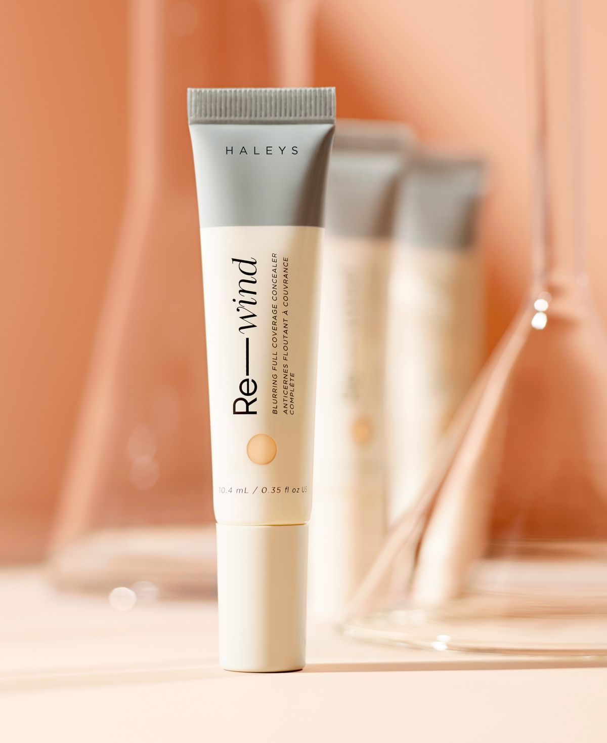 Haleys Beauty Re-Wind Blurring Full Coverage Concealer -light - Neutral