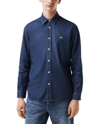 Lacoste - Men's Long-Sleeve Denim Shirt