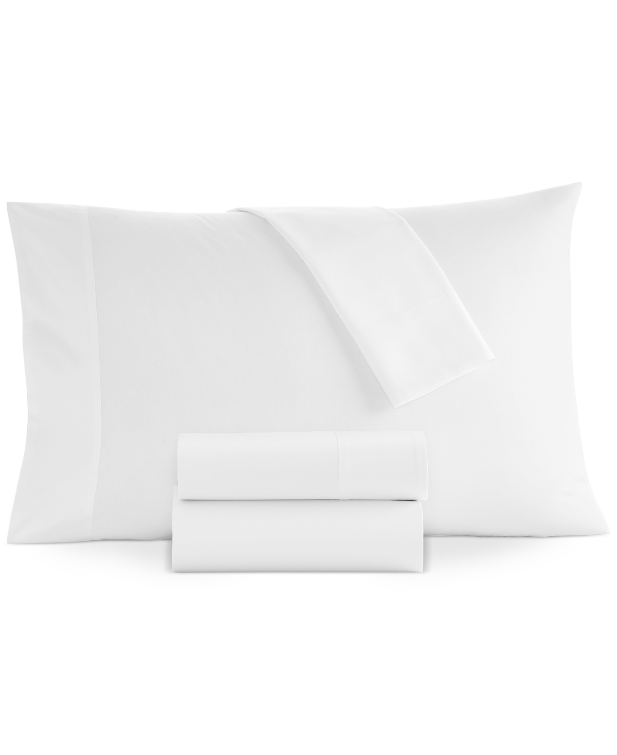 Hotel Collection Italian Percale Sateen Cuff 4-Pc. Set, King, Exclusively at Macy's