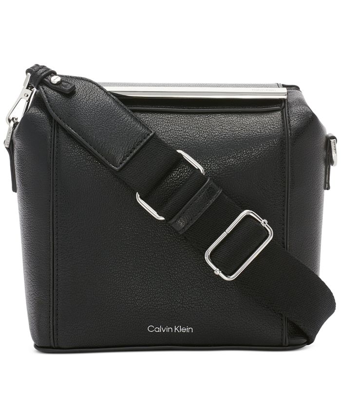 Calvin Klein Perry Crossbody with Web Strap - Macy's