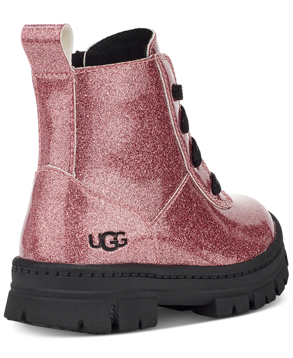 Ugg Ashton Lace-Up Glitter Lug Booties