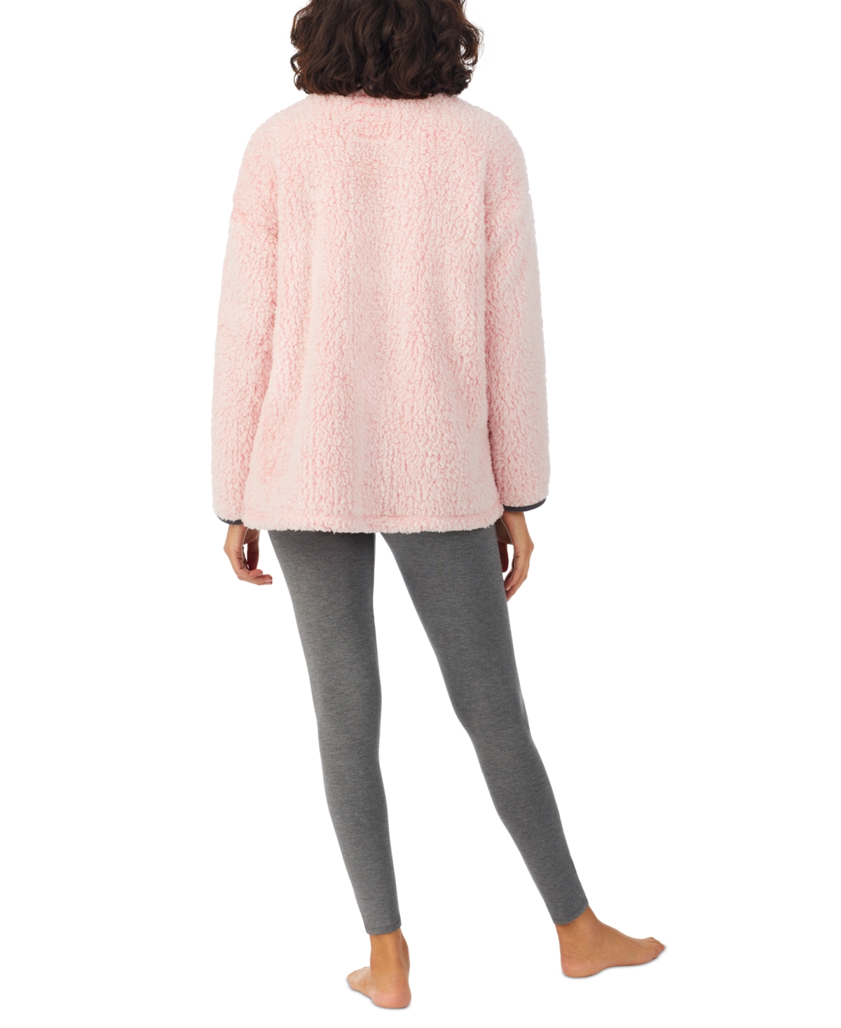 Cuddl Duds Women's Ultra-Soft Faux-Fur Bed Jacket