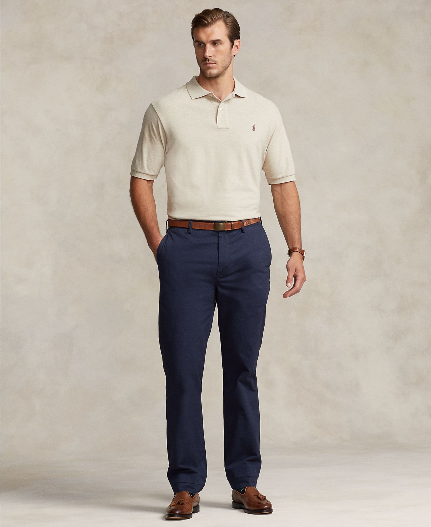 Men's Big & Tall The Iconic Mesh Polo Shirt