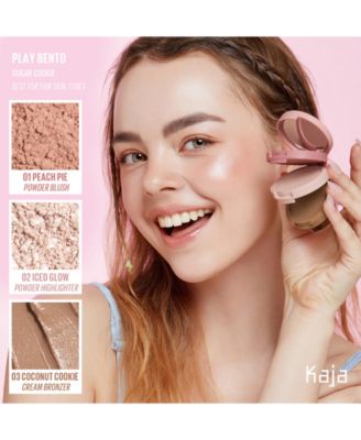 Face Bento Cream Bronzer, Powder Blush & Highlighter Sculpting Trio