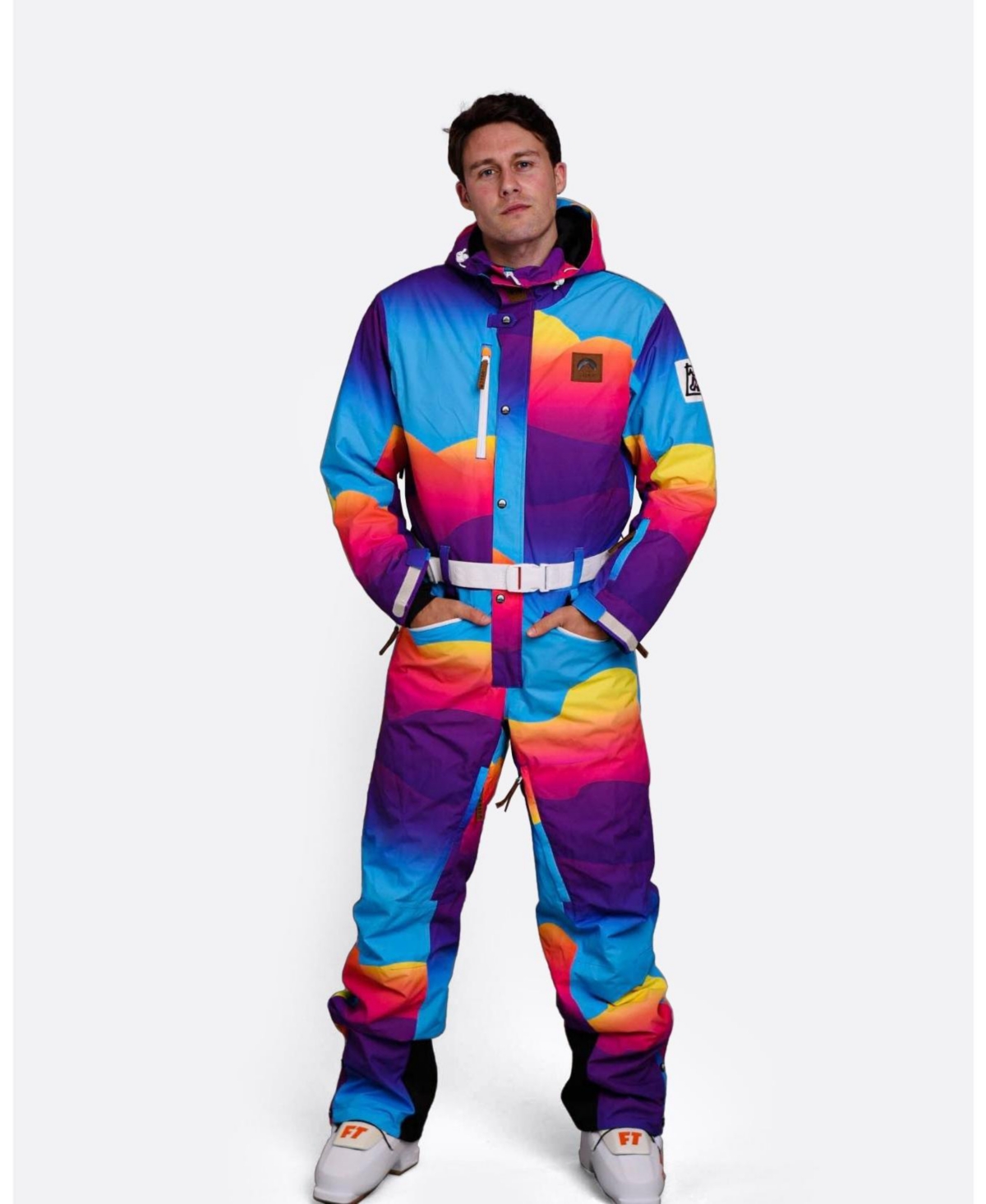 Men's Mambo Sunset Ski Suit - Multi