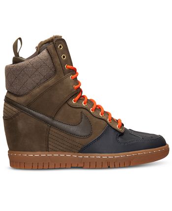 Nike women's dunk sky hi online essential casual sneakers from finish line