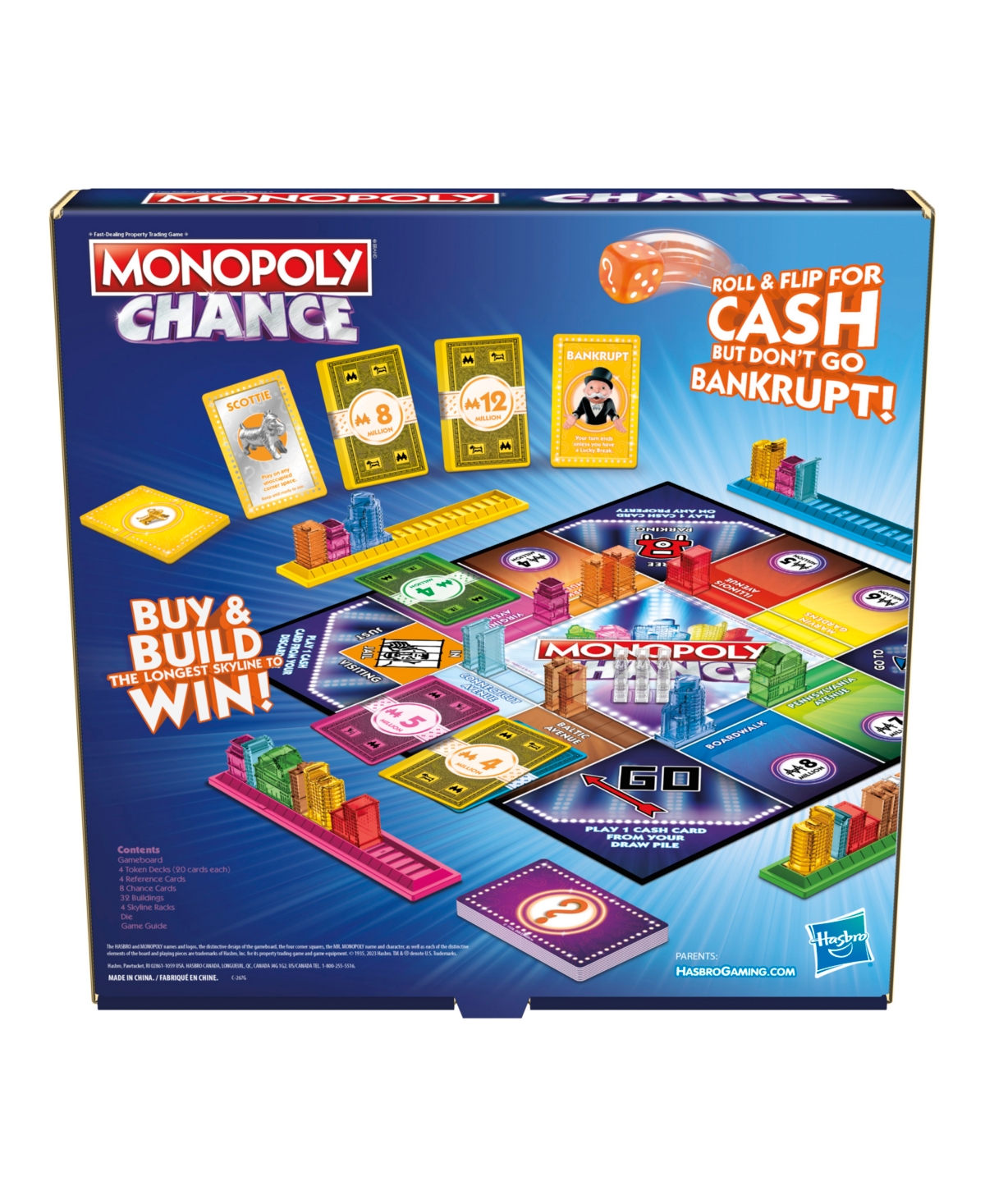 Monopoly Chance Board Game In No Color