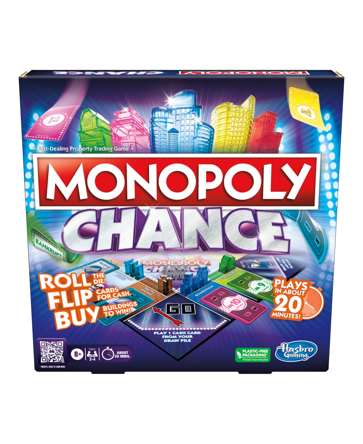 Monopoly Chance Board Game In No Color