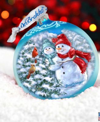 Baby Snowman's First Winter Lg Holiday Collectible Ornaments D. Gelsinger