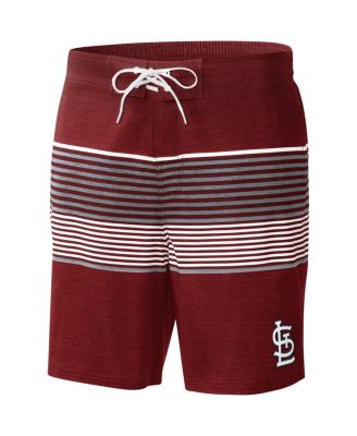 Men's Red St. Louis Cardinals Coastline Volley Swim Shorts