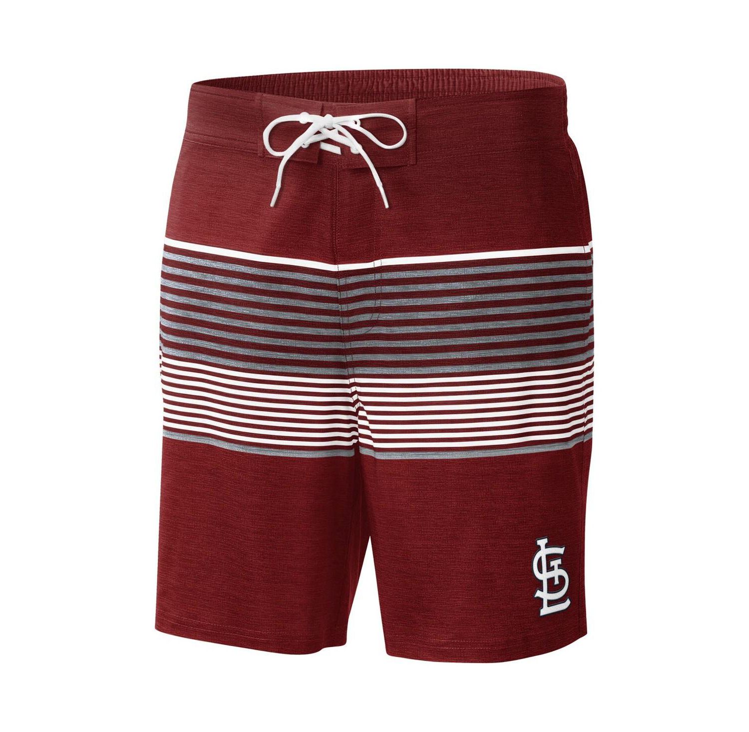 Men's Red St. Louis Cardinals Coastline Volley Swim Shorts