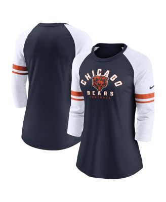 Men's Nike Navy Dallas Cowboys Fan Gear Raglan Tri-Blend Performance Polo