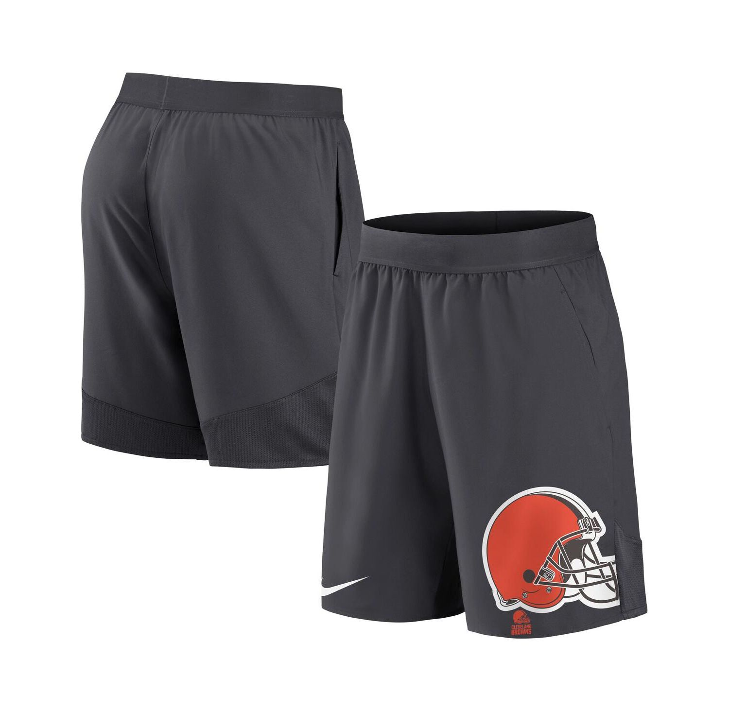 Men's Anthracite Cleveland Browns Stretch Performance Shorts