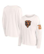 Women's Chicago Bears G-III 4Her by Carl Banks White Dot Print Fitted T- Shirt